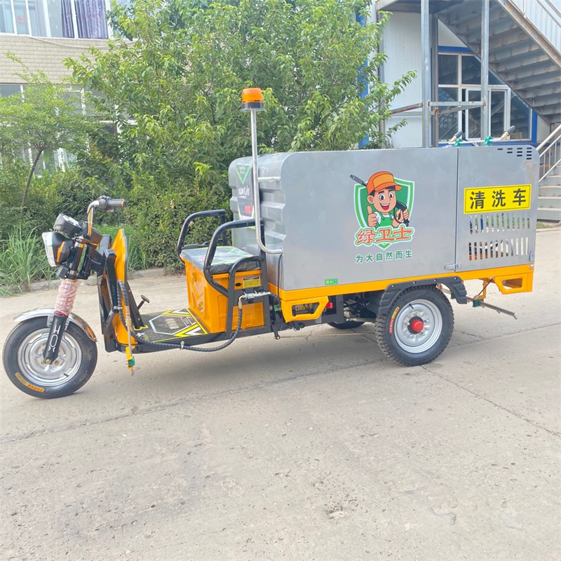 济宁电动高压冲洗车CX700A（不锈钢箱体）