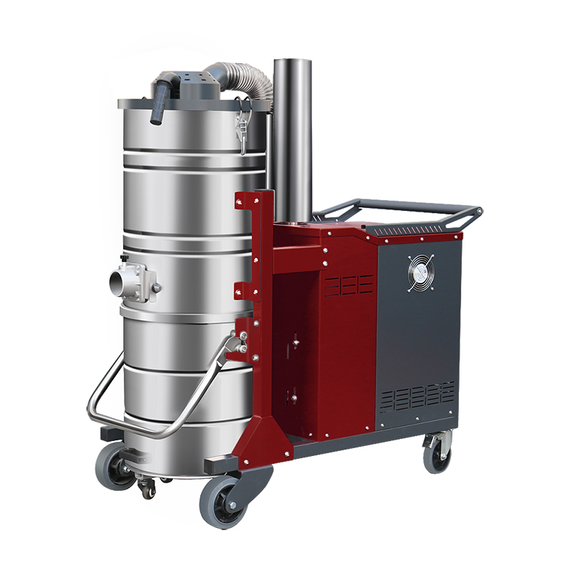 济宁坦洁380V 双桶手动反吹工业吸尘器X8系列