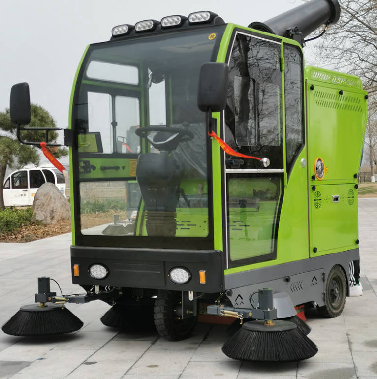 济宁道路清洁广泛应用电动环卫清扫车